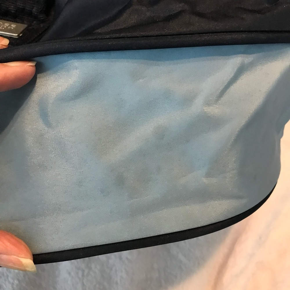 Hugo Boss Perfume Large Travel Tote sling Bag Blue Shoulder/Hand Straps - Picture 11 of 16